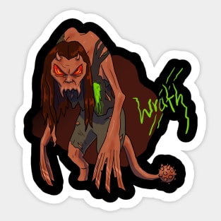 Wrath Sticker